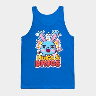 Hugs & Drugs Bunny Tank Top